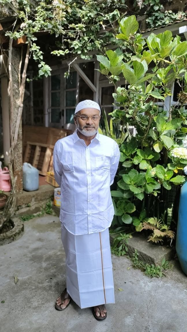 Abdul Wahab Jailani, who runs Fathima Coffee Works